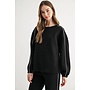 Floriane Top With Glitter-