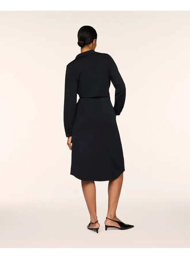 Airessentials Tie-Waist Midi Shirt Dress-