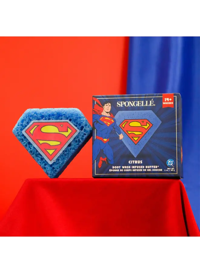 Superman Citrus Body Washed Infused Buffer
