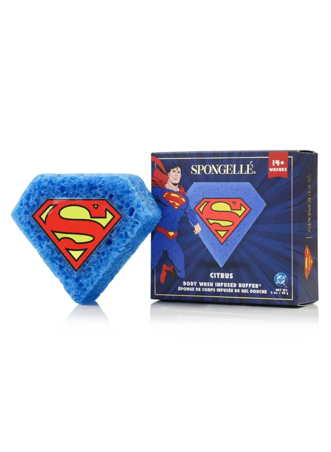 Superman Citrus Body Washed Infused Buffer