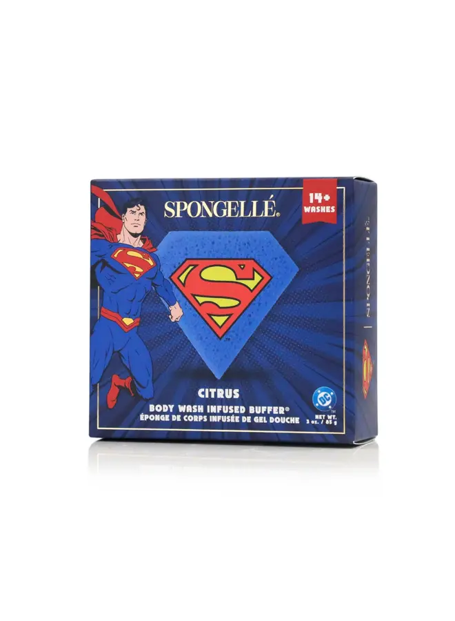 Superman Citrus Body Washed Infused Buffer
