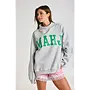 Mahjong Reversible Mock Neck Sweatshirt