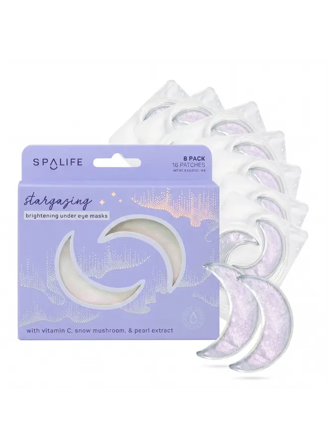 Stargazing Brightening Moon Shape Undereye Patches 8 Pack