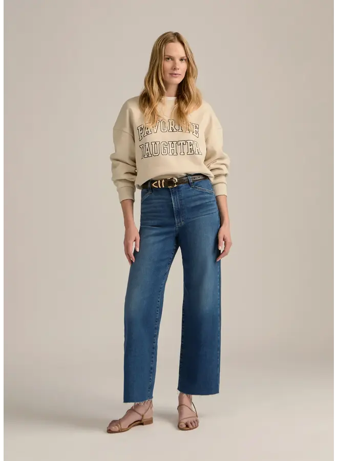 The Cropped Collegiate Sweatshirt-