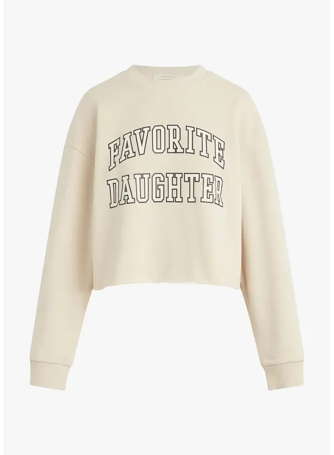 The Cropped Collegiate Sweatshirt-