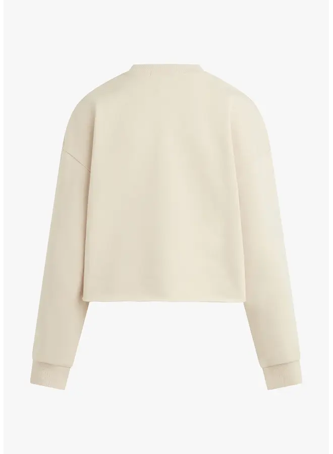The Cropped Collegiate Sweatshirt-