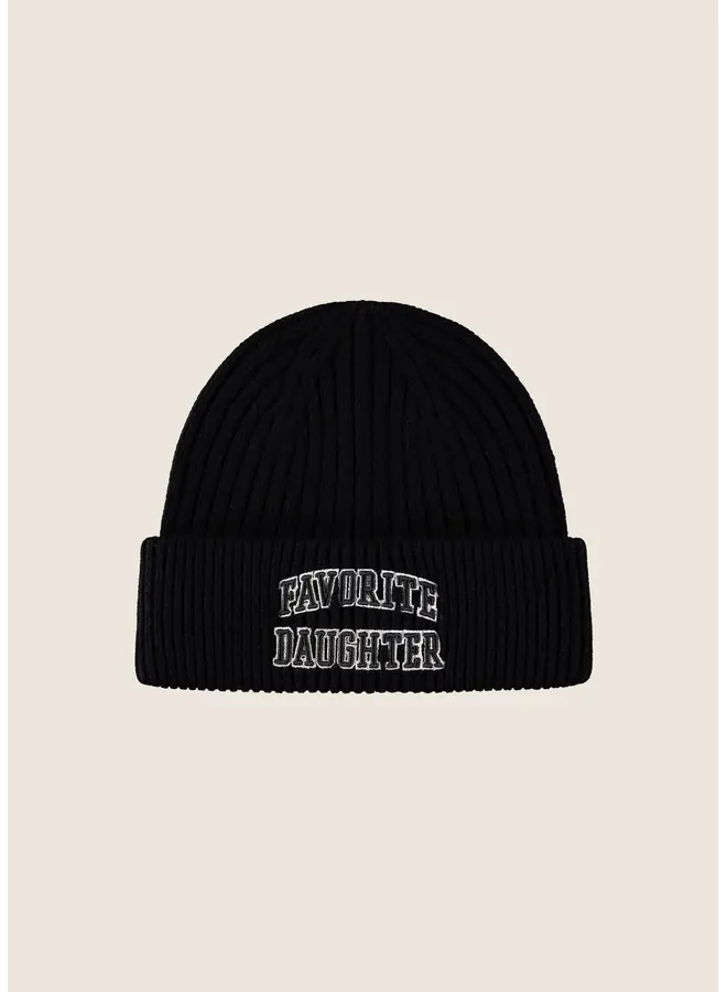 The Classic Logo Beanie-Black