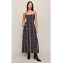 Evermore Plaid Midi Dress-