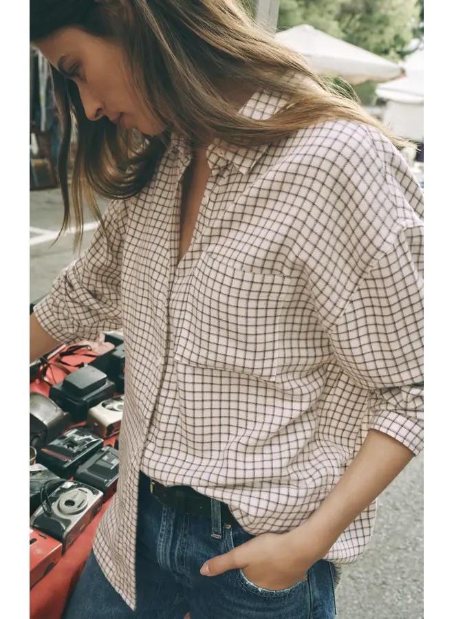 River Plaid Button Up-