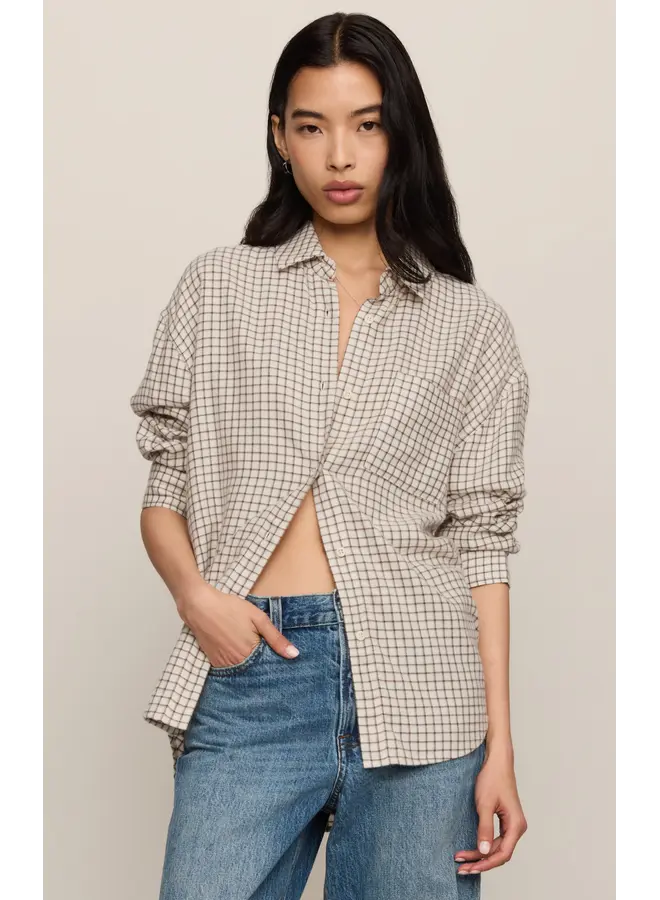 River Plaid Button Up-
