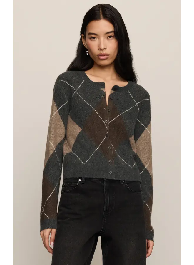 Medina Argyle Cardigan-