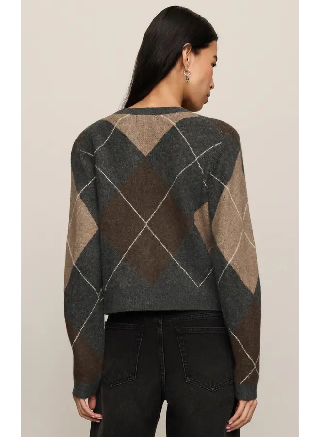 Medina Argyle Cardigan-