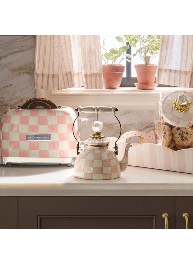 Rosy Check 1 Quart Tea Kettle