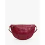 Grande Fanny - Medium Woven Diagonal - Garnet