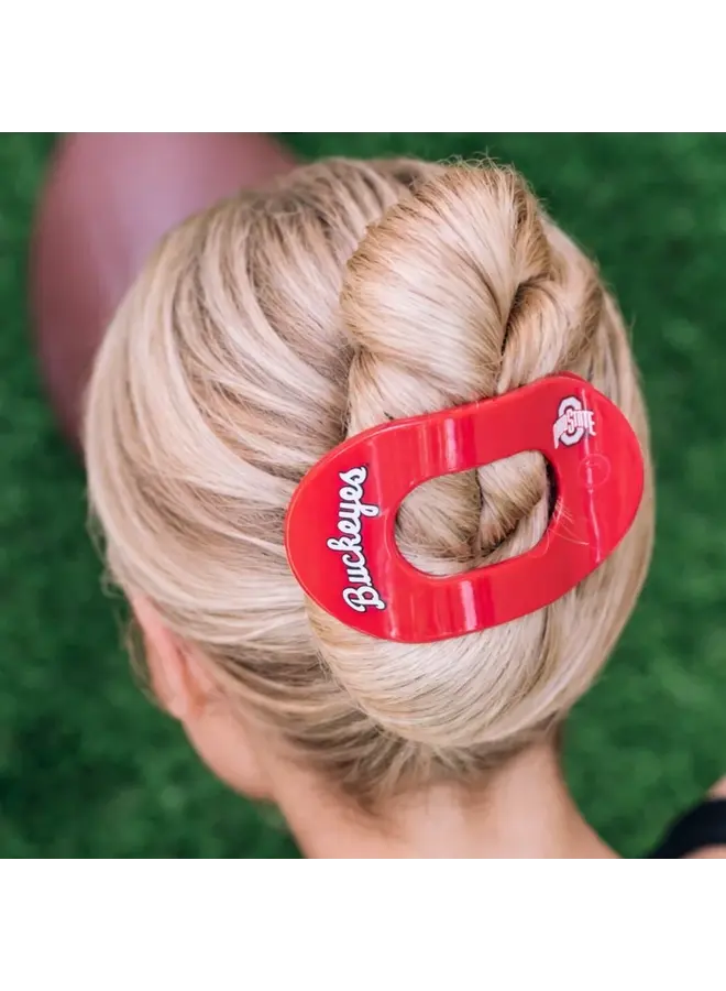 Go Bucks! Large Flat Round Clip
