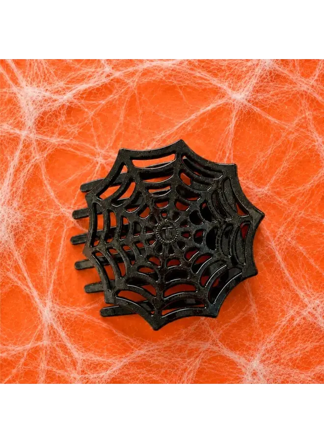 Spider Web Flat Hair Clip