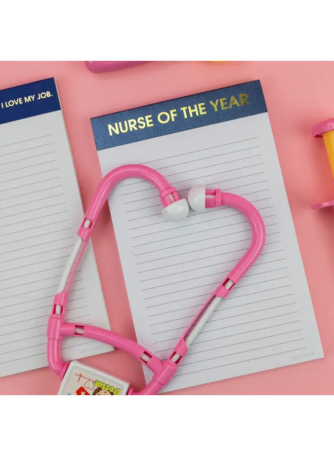 Nurse Of The Year Notepad