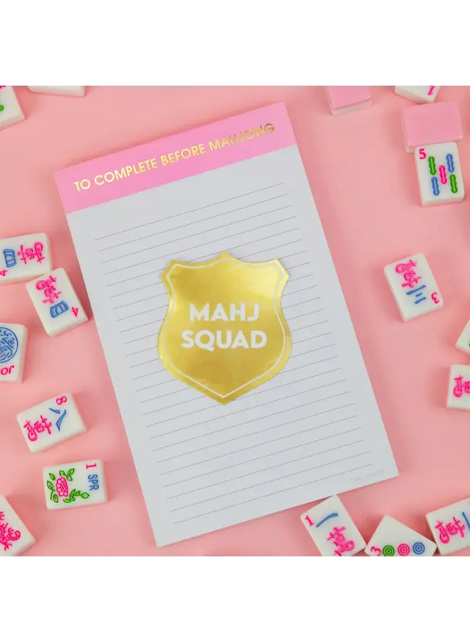 Mahj Squad-Shield Sticker