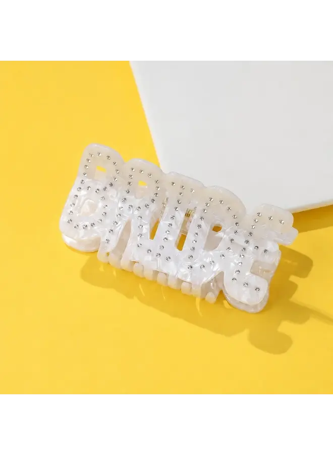 Bride Claw Clip