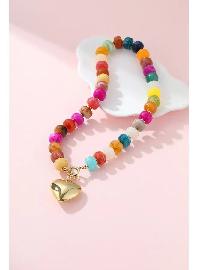 Heart Toggle Necklace