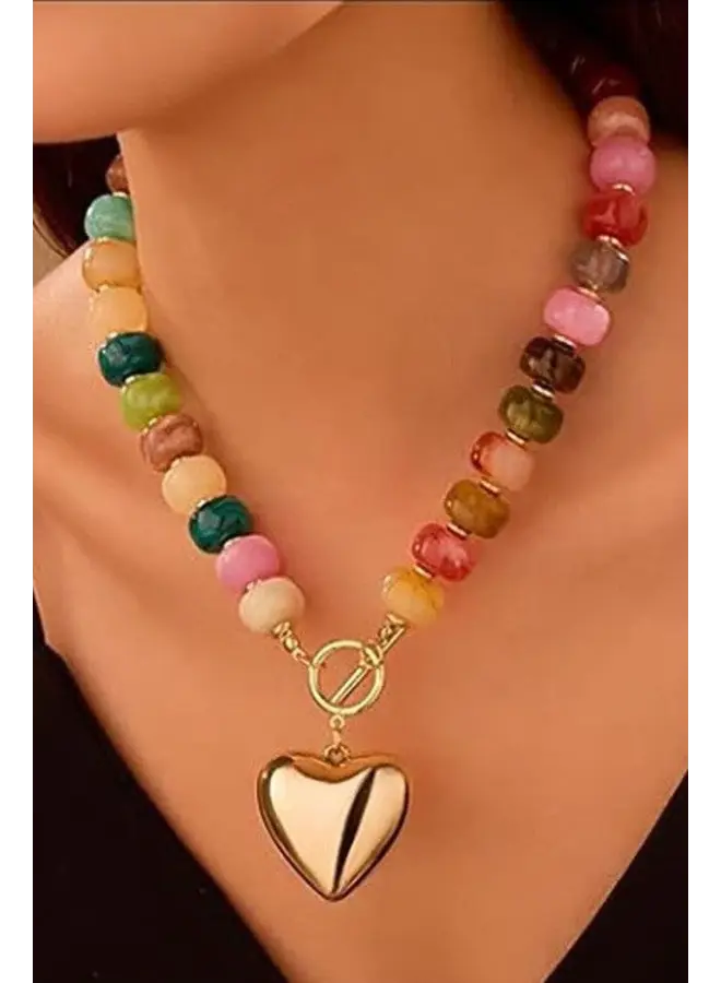 Heart Toggle Necklace