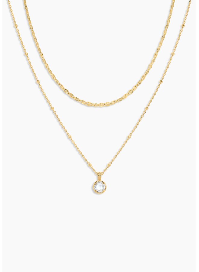 Sweet Things Necklace Gold