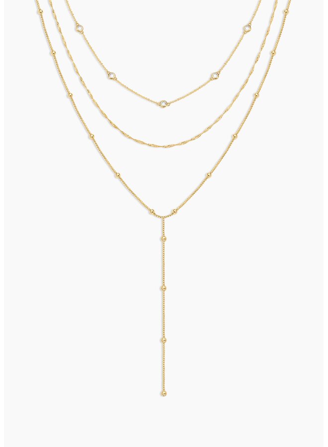 Raven Necklace Necklace Gold