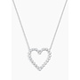 Fall In Love Necklace Silver