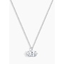 Lyric Necklace Silver