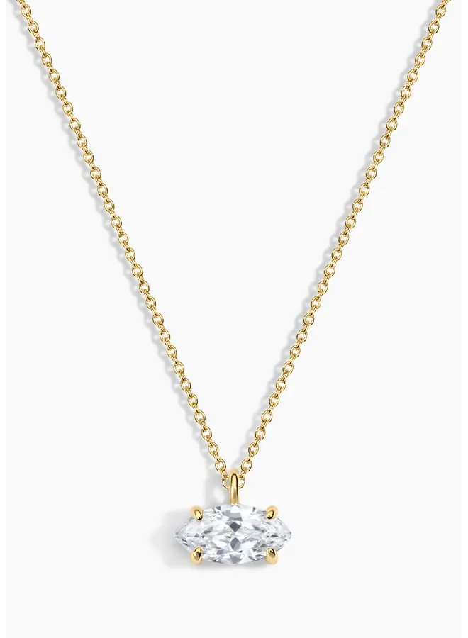 Lyric Necklace Gold