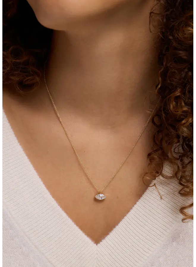 Lyric Necklace Gold