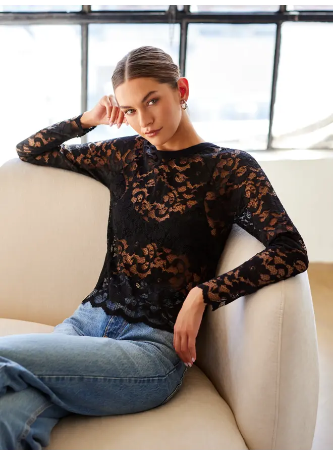 Marlena Lace Top-