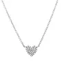 14KW Mini Heart Necklace (.09ct)