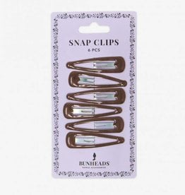 Capezio Snap Clips (Dark Brown) - BH1514