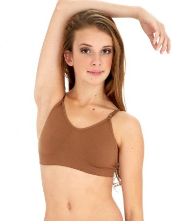 Capezio Capezio Seamless Clear Back Bra - 3683