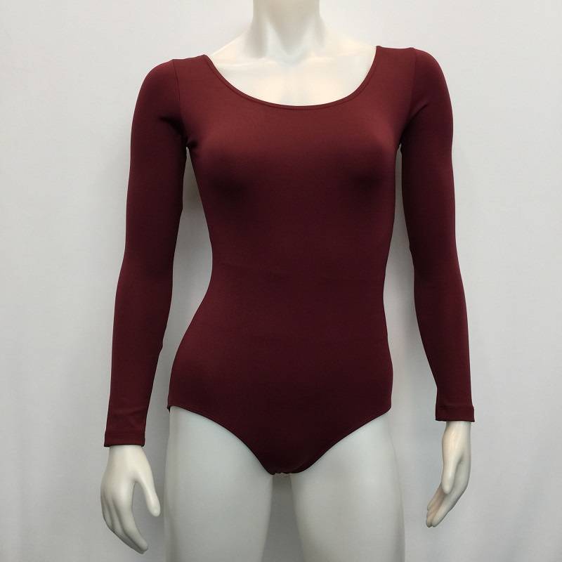 Capezio Leotard 10 Maroon - Duck Worth Wearing