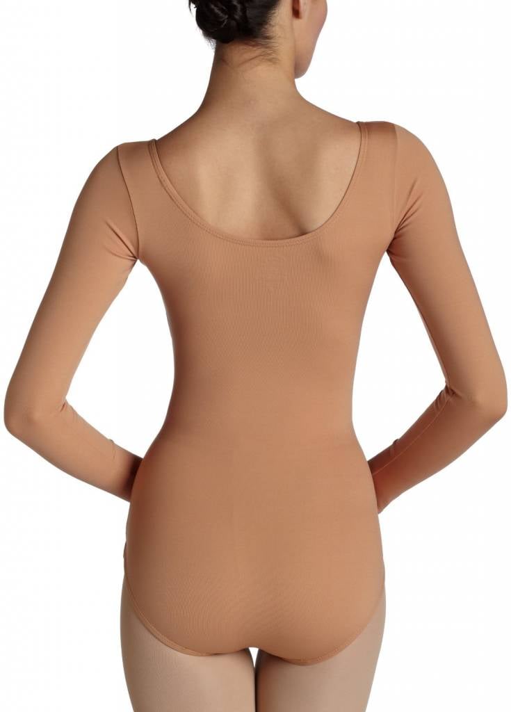 Long Sleeves-Square Neck Leotard by On Stage : OSL-112A, On Stage  Dancewear, Capezio Authorized Dealer.