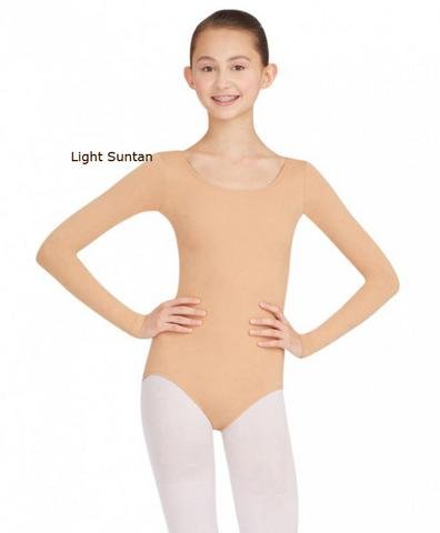 Capezio Long Sleeve Leotard (Child) - TB134C