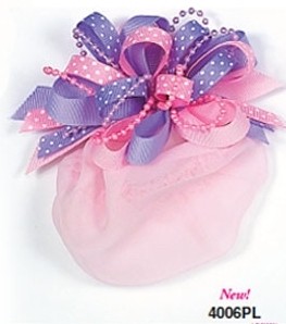 DASHA Pastel Bow With Snood - 4006