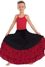 Eurotard Eurotard Flamenco Skirt w/ Dotted Ruffle - Child