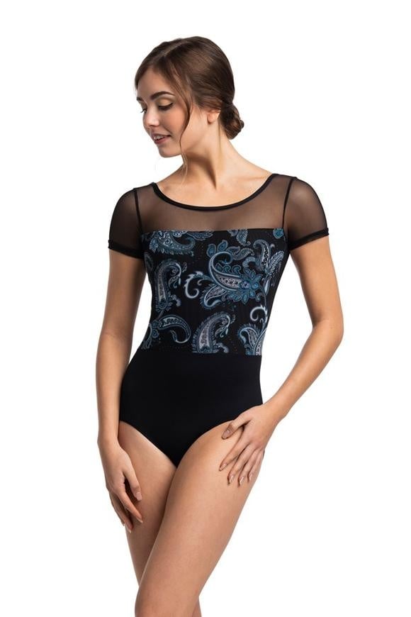 Ainsliewear Vera High Neck Open Mesh Back Sleeveless Leotard - 1091ME -  Dancewear Centre