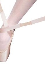 Pointe Shoe Ribbon With Elastic Inserts