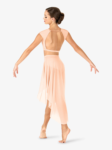 Bodywrappers Asymmetrical Dance Skirt - NL9110