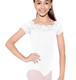 So'Danca Cap Sleeve Lace Leotard (Child) - SL17