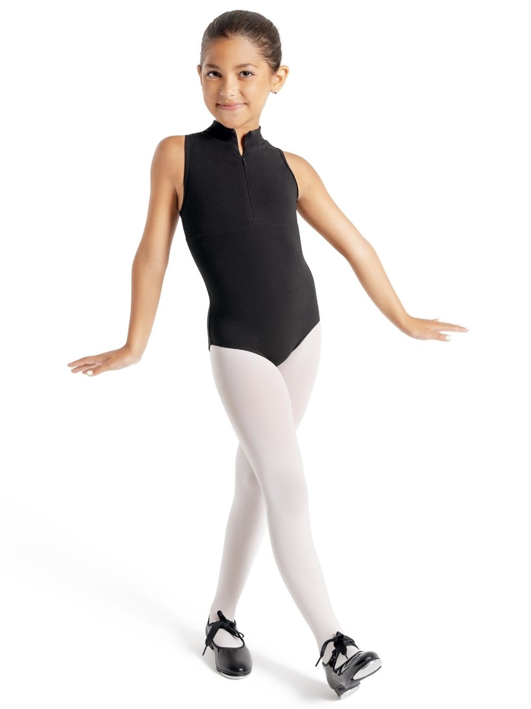 Capezio Children's 12002C Zip Front Leotard - Beam & Barre