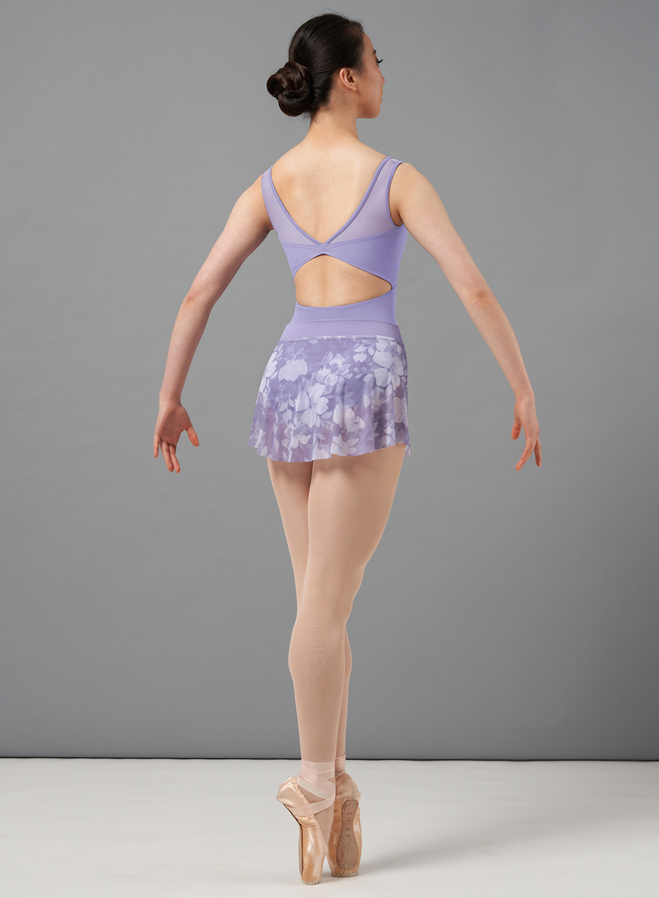 Bloch/Mirella Chevron Pull On Skirt - MS162