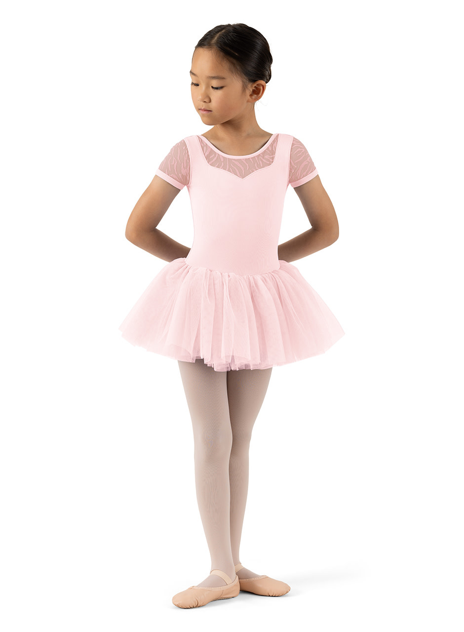 Bloch/Mirella Bloch Girls Holly Short Sleeve Tutu Dress - CL3332