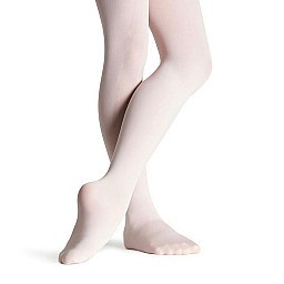 Childrens White Opaque Tights 