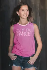 Covet Dance Gotta Dance - Girls Twist Back Tank