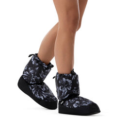 Bloch/Mirella Bloch Floral Print Warm Up Booties - IM009BP